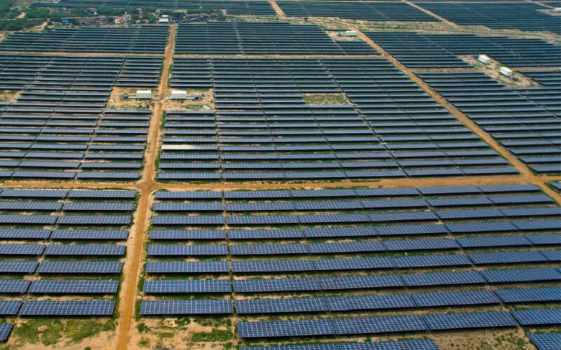 Adani Solar Power Plant